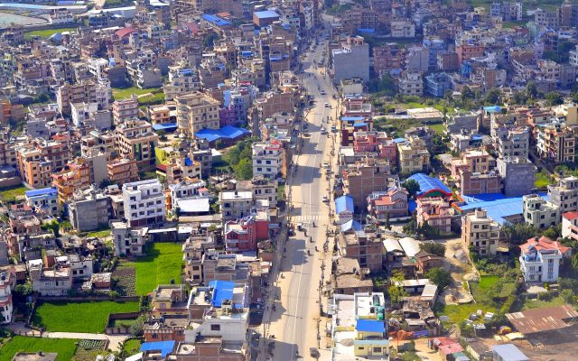 pohľad na kathmandu