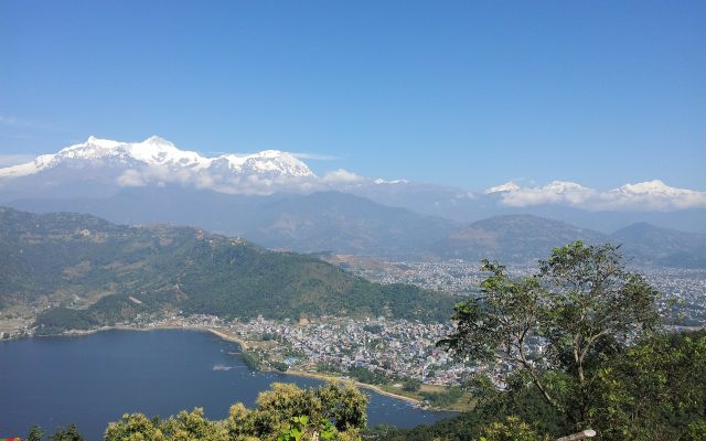 výhľad na Pokharu